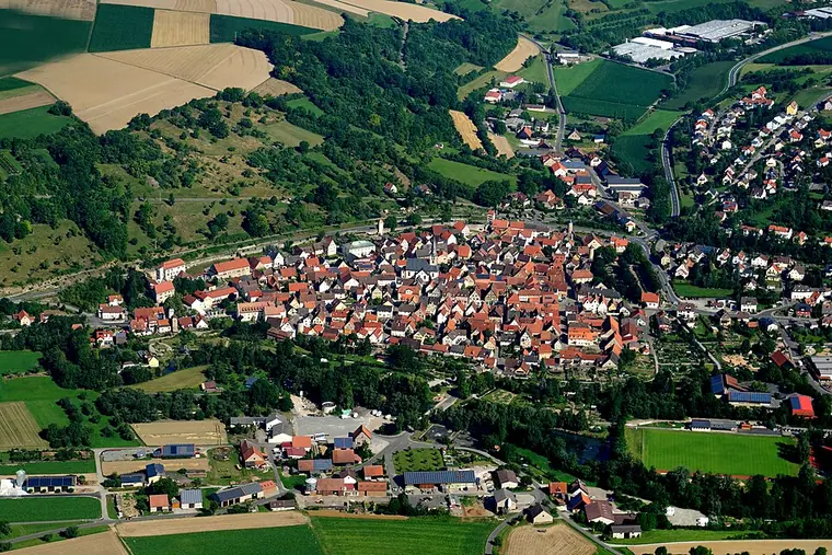 Ortsansicht von Röttingen