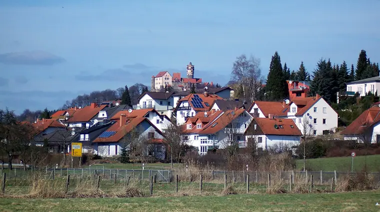 Ortsansicht von Ronneburg