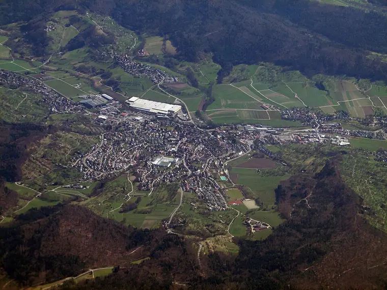 Ortsansicht von Rudersberg