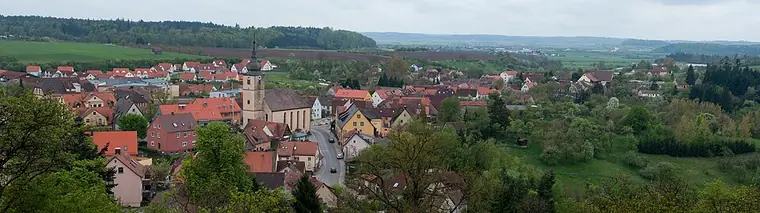 Ortsansicht von Schillingsfürst