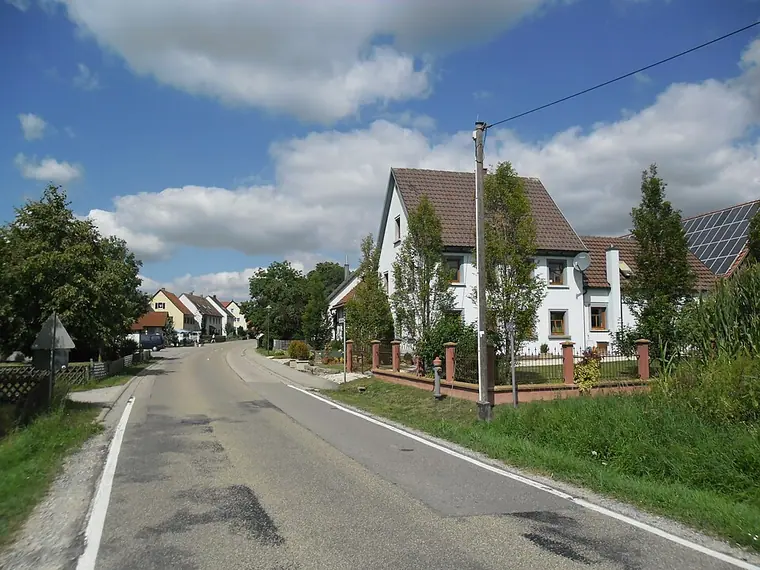 Ortsansicht von Schnelldorf