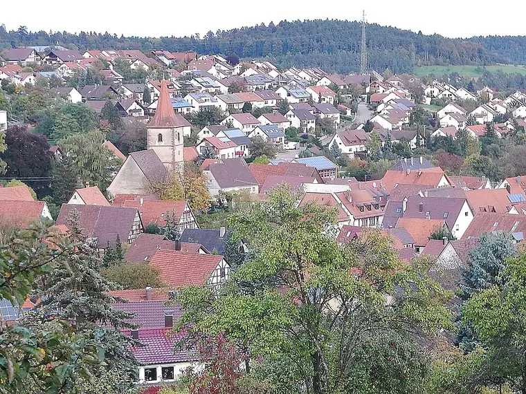 Ortsansicht von Simmozheim