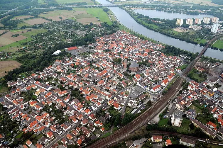 Ortsansicht von Stockstadt am Main