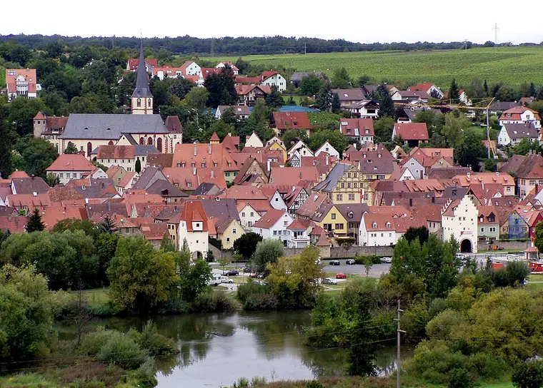 Ortsansicht von Sulzfeld am Main