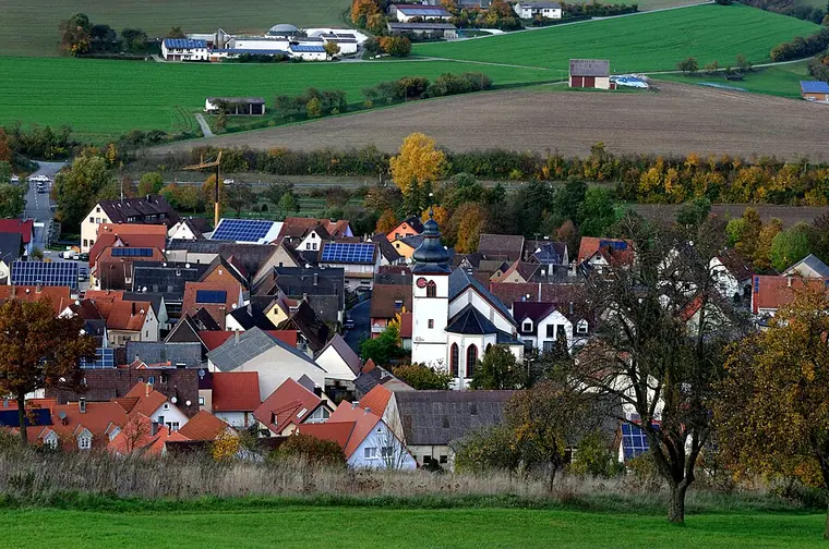 Ortsansicht von Tauberrettersheim