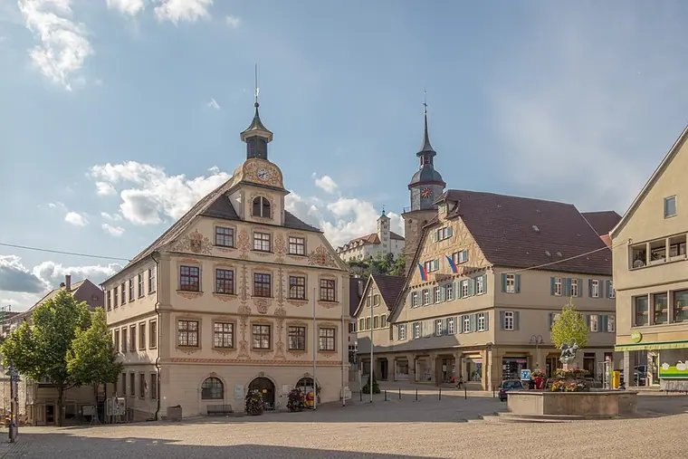 Ortsansicht von Vaihingen an der Enz