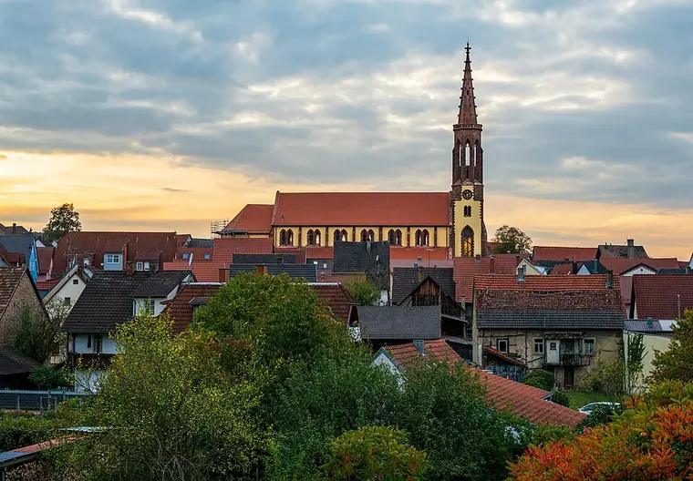 Ortsansicht von Waibstadt