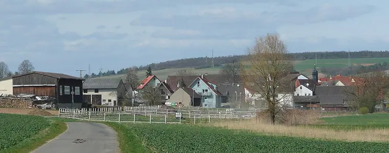 Ortsansicht von Waldbüttelbrunn