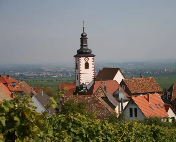 Ortsansicht von Weyher in der Pfalz