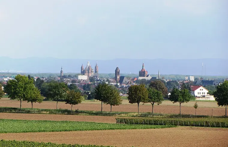 Ortsansicht von Worms