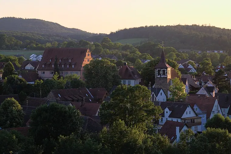 Ortsansicht von Zaberfeld